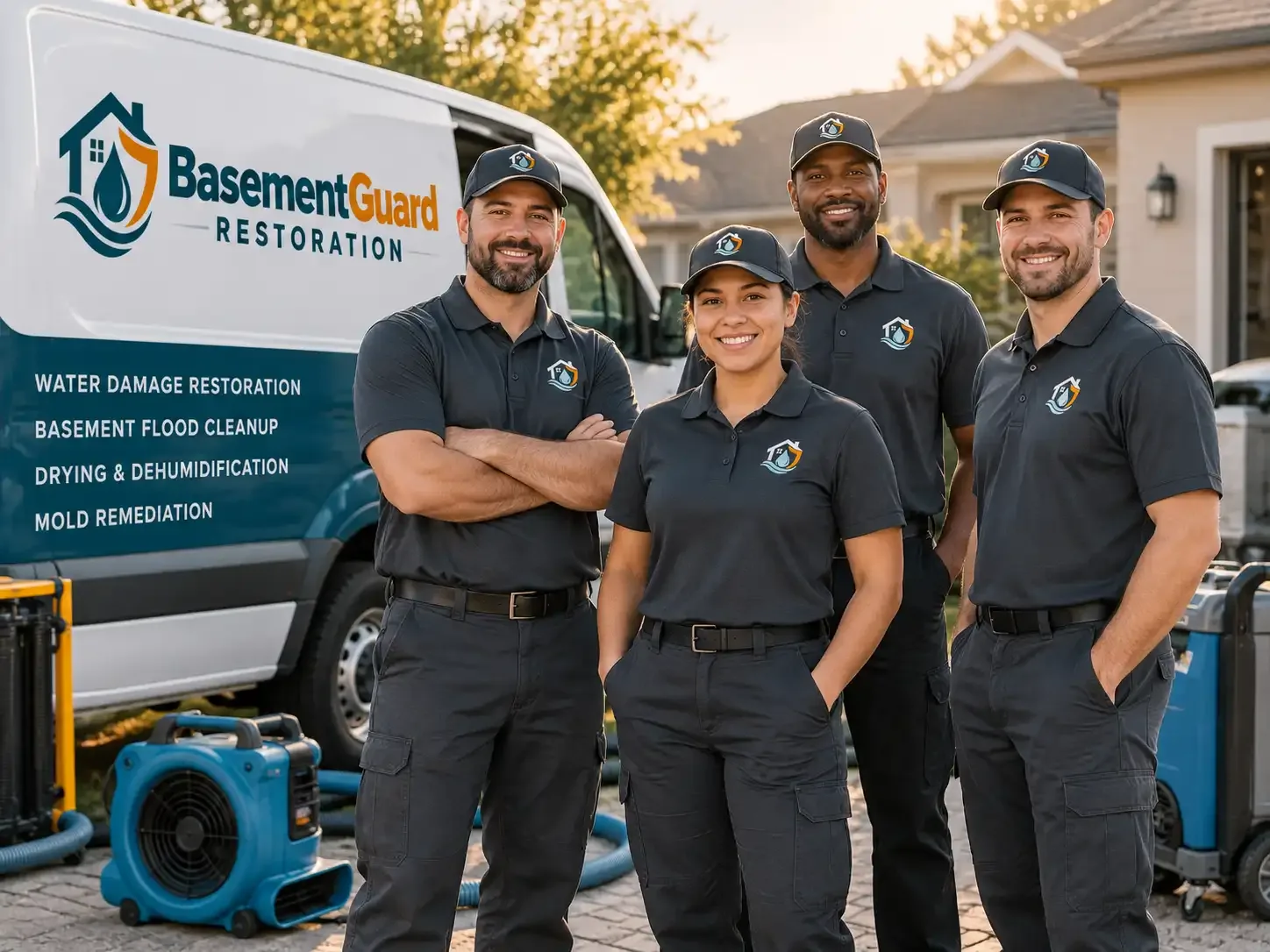 Basement Water Damage Restoration company in Manly, IA